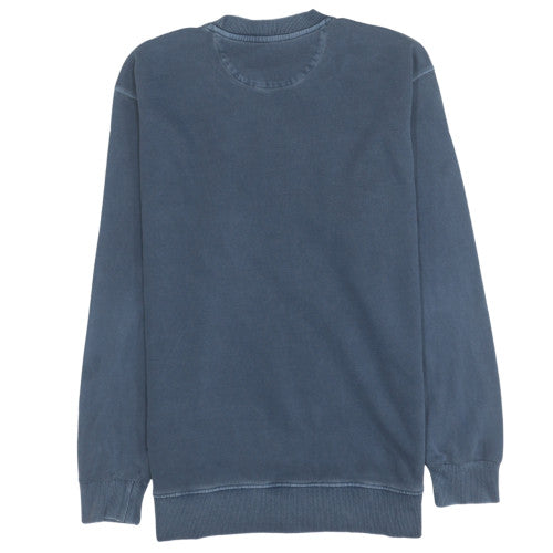 GANT Men's Blue Crew Neck Cotton Sweatshirt Size M
