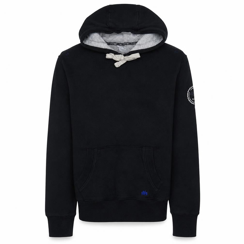 Ellesse Men’s Black Pullover Hoodie M Logo Sports Fleece