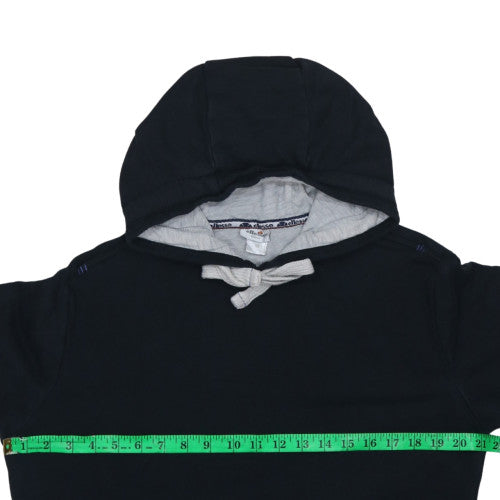Ellesse Men’s Black Pullover Hoodie M Logo Sports Fleece