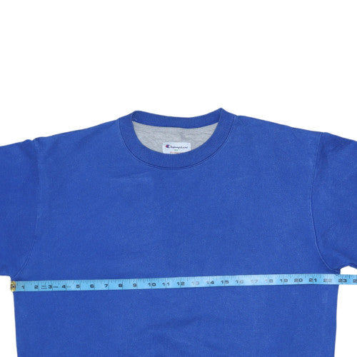 Champion Men's Blue Crew Neck Pullover Sweatshirt Size M