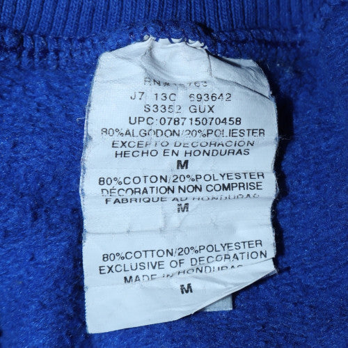 Champion Men's Blue Crew Neck Pullover Sweatshirt Size M
