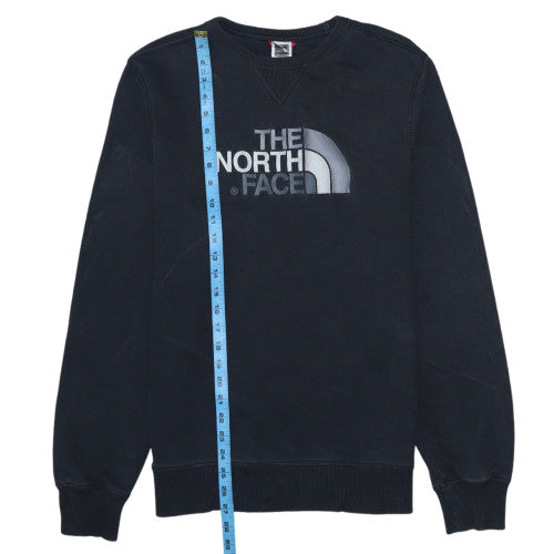The North Face Men's Black Cotton Crew Neck Pullover Sweatshirt L