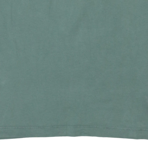 Calvin Klein Jeans Men's Green Cotton Short Sleeve T-Shirt L