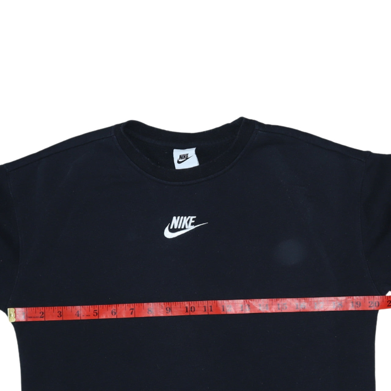 Nike Boys Black Crew Neck Pullover Sweatshirt 146cm