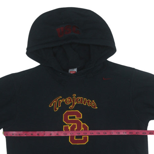Nike Men's Black USC Trojans Pullover Hoodie Fleece Size S