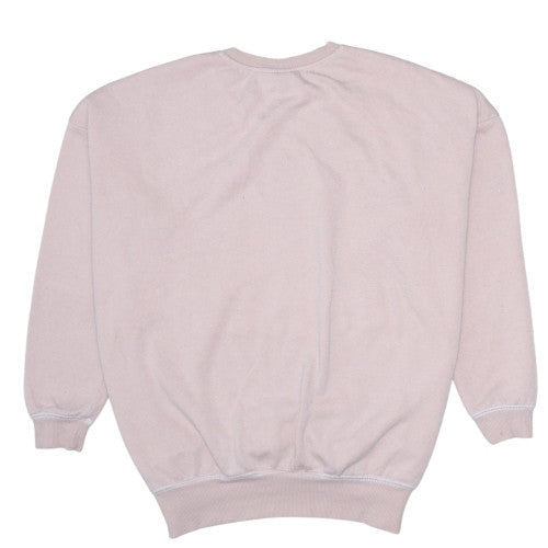 Disney Women Pink Stitch Chillin' Sweatshirt XS Pullover
