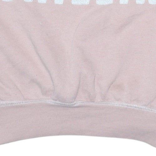 Disney Women Pink Stitch Chillin' Sweatshirt XS Pullover