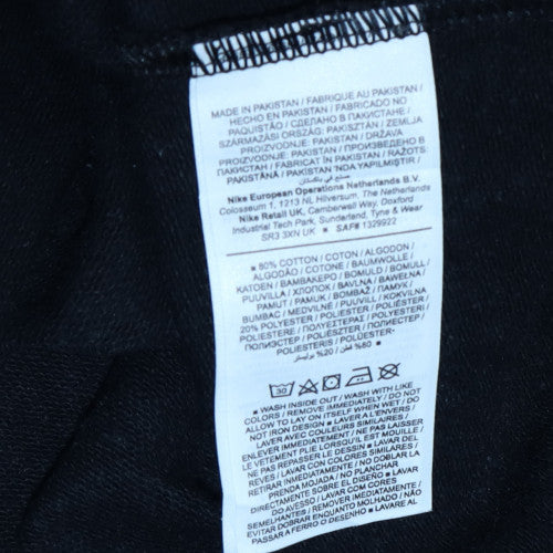 Nike Women's Black Medium Pullover Sweatshirt Crew Neck Logo