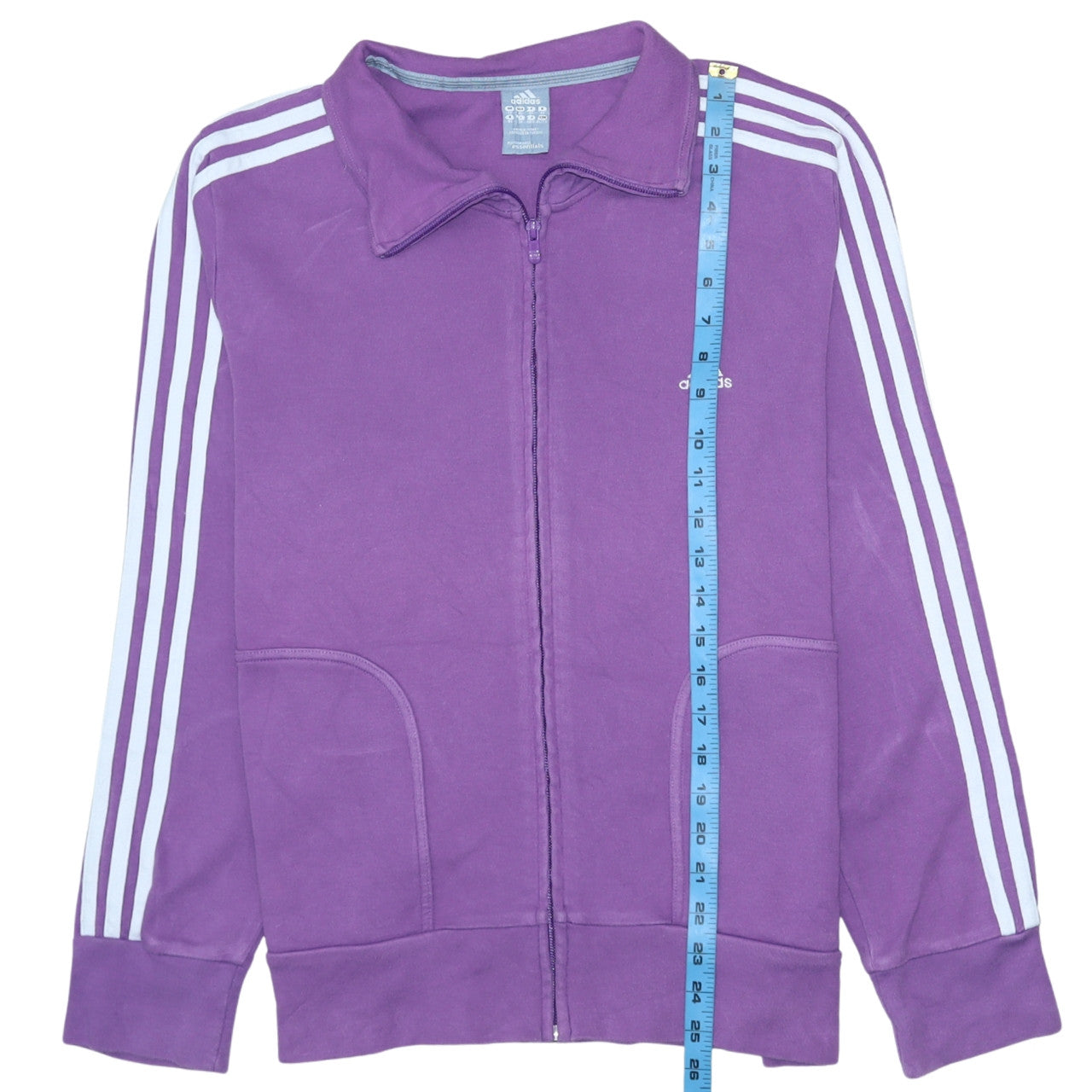 Adidas Women’s Purple Full Zip Track Jacket Size 14