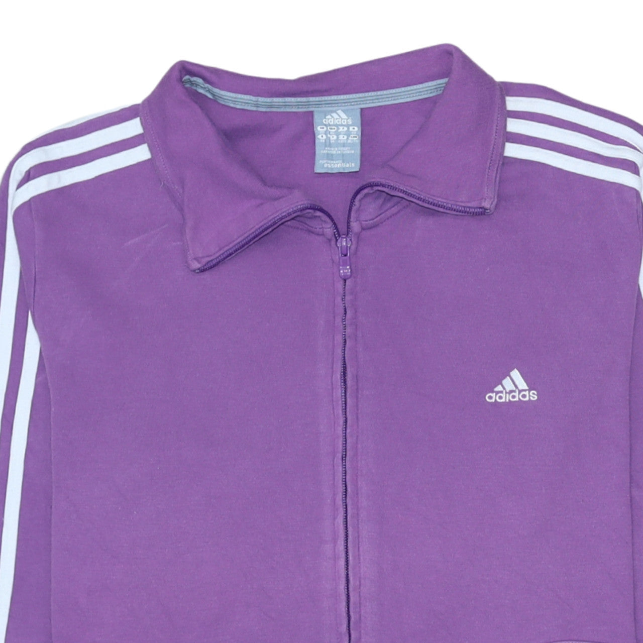 Adidas Women’s Purple Full Zip Track Jacket Size 14