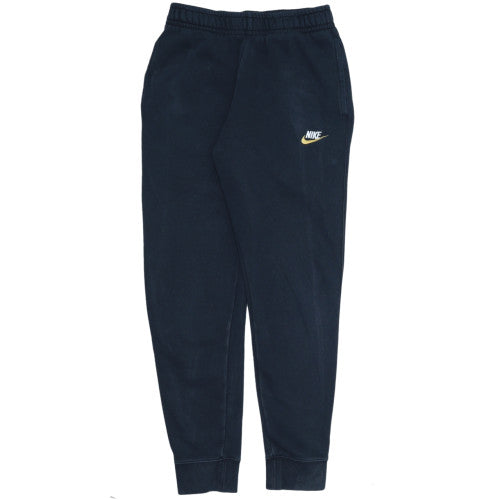 Nike Men's Black XS Jogger Trousers Fleece Cotton Blend
