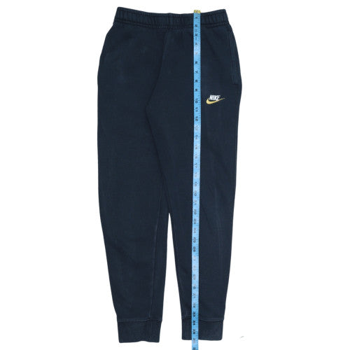 Nike Men's Black XS Jogger Trousers Fleece Cotton Blend