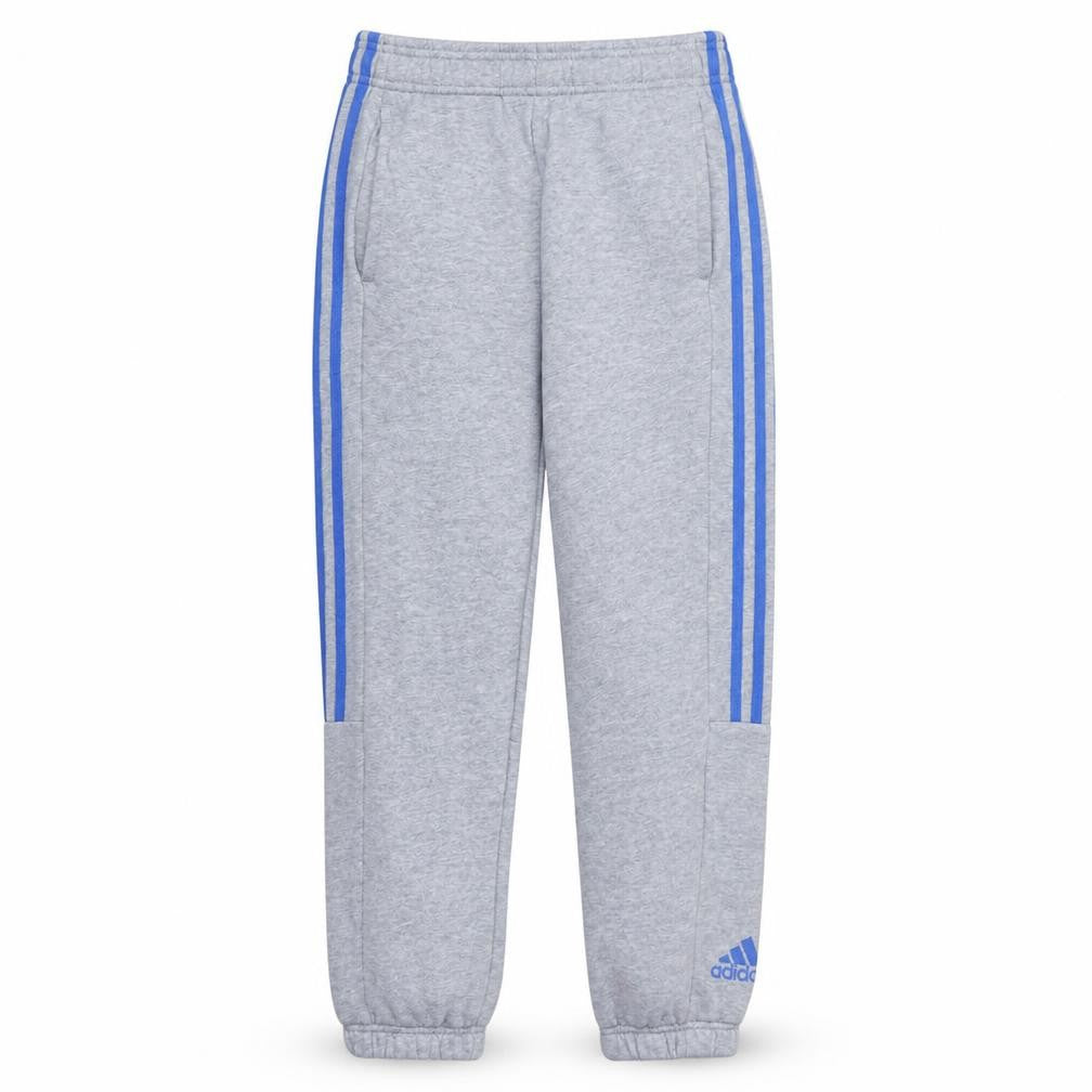 Adidas Boys Grey Joggers 11-12 Years Elastic Waist Sweatpants