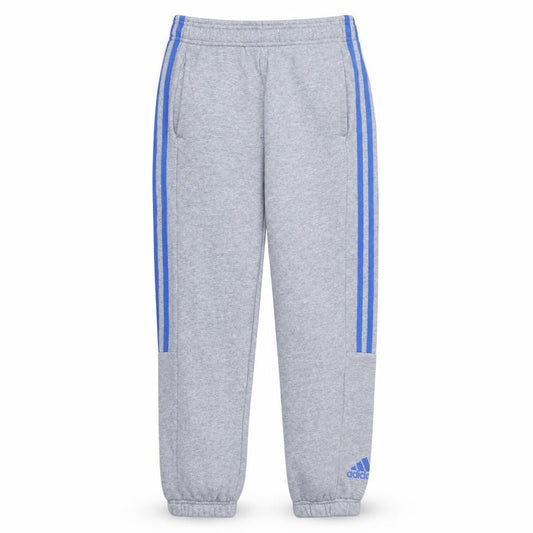 Adidas Boys Grey Joggers 11-12 Years Elastic Waist Sweatpants