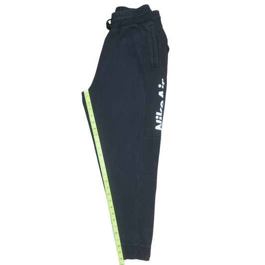Nike Men's Black Jogger Sweatpants S Regular Fit Fleece Trousers