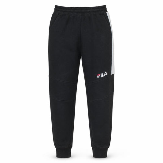 Fila Men's Black Jogger Trousers S Elastic Waist Fleece Casual