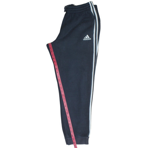 Adidas Men's Black Jogger Sweatpants L Relaxed Fit Comfortable