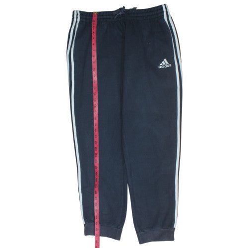 Adidas Men's Black Jogger Sweatpants L Relaxed Fit Comfortable