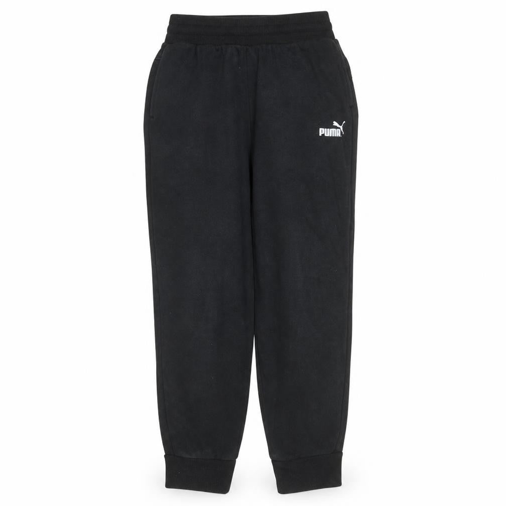 Puma Womens Black Fleece Jogger Sweatpants S Regular Fit