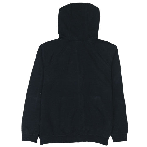 Nike Men's Black Full Zip Hoodie S Regular Fit Fleece Sports Style