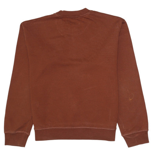 The Kooples Mens Brown Crew Neck Embroidered Sweatshirt Size L