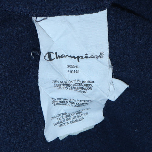 Champion Boys Blue Colourblock Pullover Hoodie XL 13-14 Years
