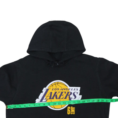 NBA Mens Black Pullover Hoodie Los Angeles Lakers M Regular Fit