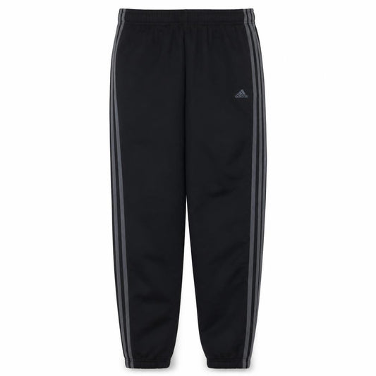 Adidas Boys Black Track Pants S Elastic Waist Jogger Trousers