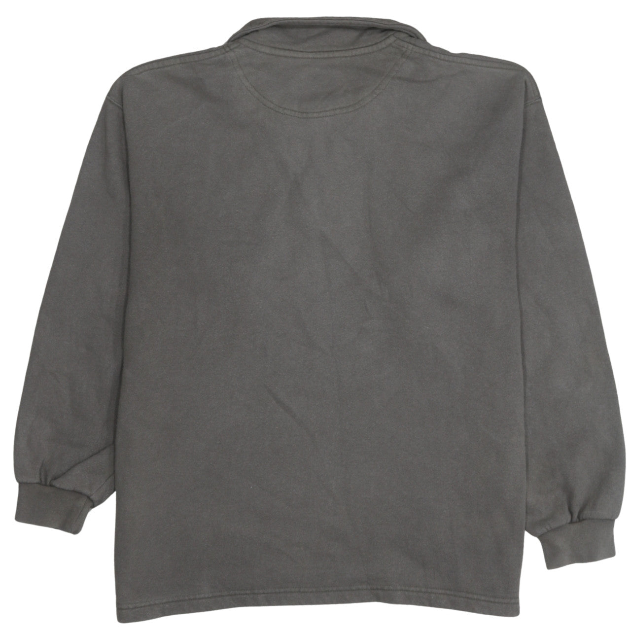 Nike Men's Grey 1/4 Zip Fleece Sweatshirt Size M