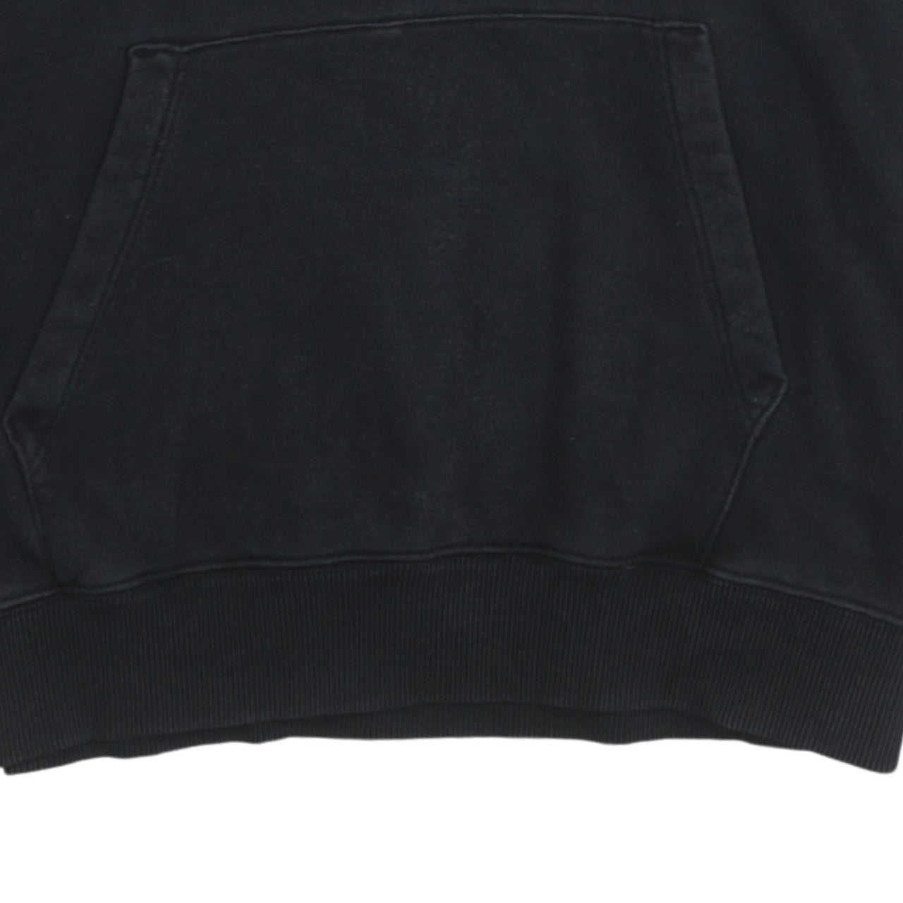 Champion Men's Black Pullover Hoodie Size S Fleece Logo Sweatshirt