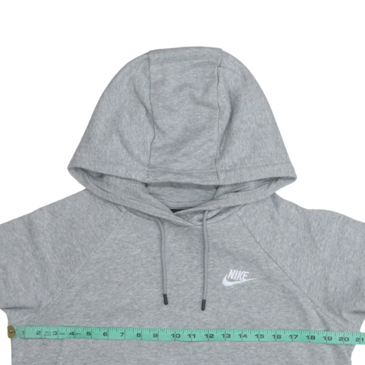 Nike Men's Grey Pullover Hoodie XS Sports Cotton Blend