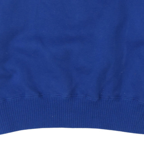 Lee Sport Men's Blue NY Giants Pullover Sweatshirt M Vintage