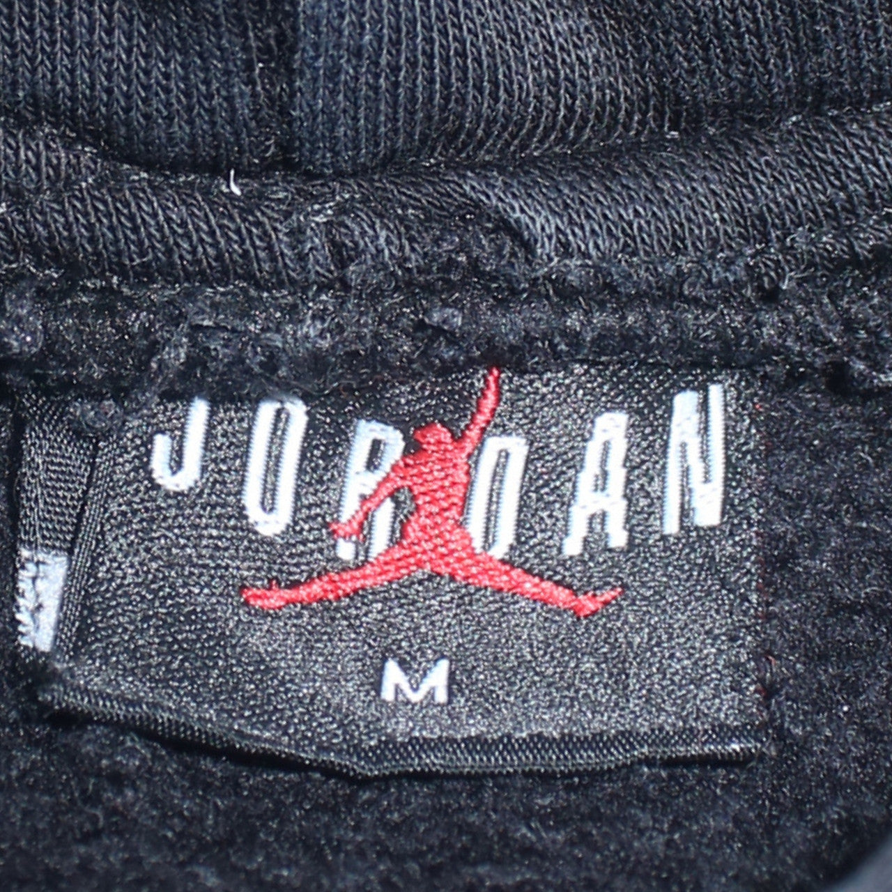 Jordan Men's Black Pullover Hoodie Medium Fleece Sportswear
