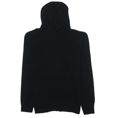 Adidas Boys Black Pullover Fleece Hoodie 13-14 Years Regular Fit