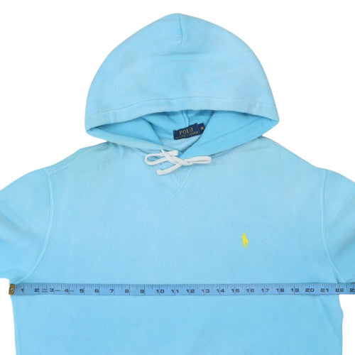 Polo Ralph Lauren Men's Blue Pullover Hoodie Size M Cotton Blend