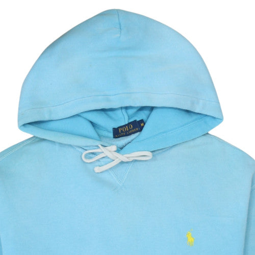 Polo Ralph Lauren Men's Blue Pullover Hoodie Size M Cotton Blend