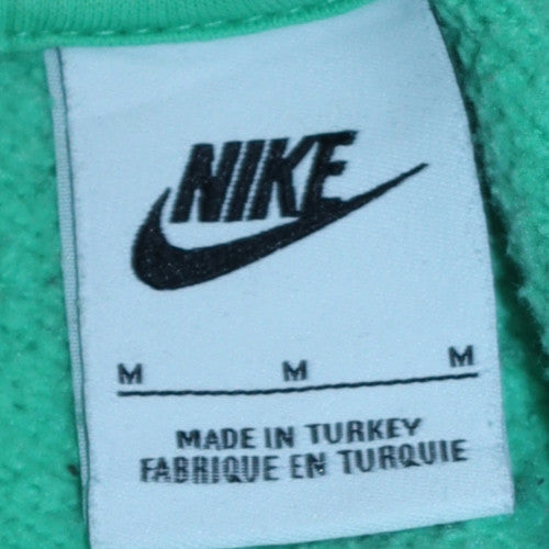 Nike Women's Green Crew Neck Pullover Sweatshirt Size M