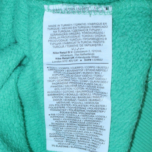 Nike Women's Green Crew Neck Pullover Sweatshirt Size M