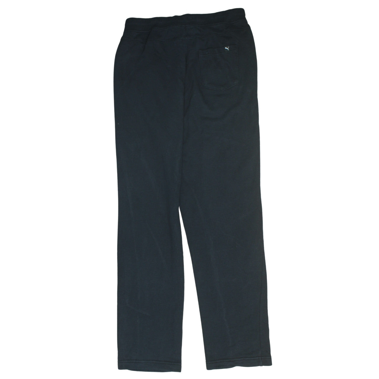 Puma Men’s Black Sweatpants M Regular Fit Drawstring Activewear Trousers