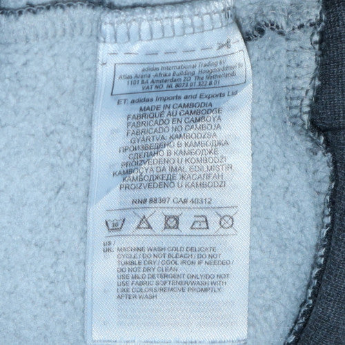 Adidas Women’s Grey Hooded Pullover Sweatshirt 3XL Relaxed Fit