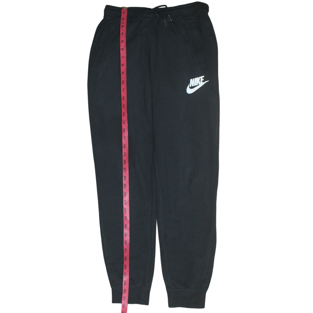 Nike Men’s Black Jogger Sweatpants S Regular Fleece Activewear