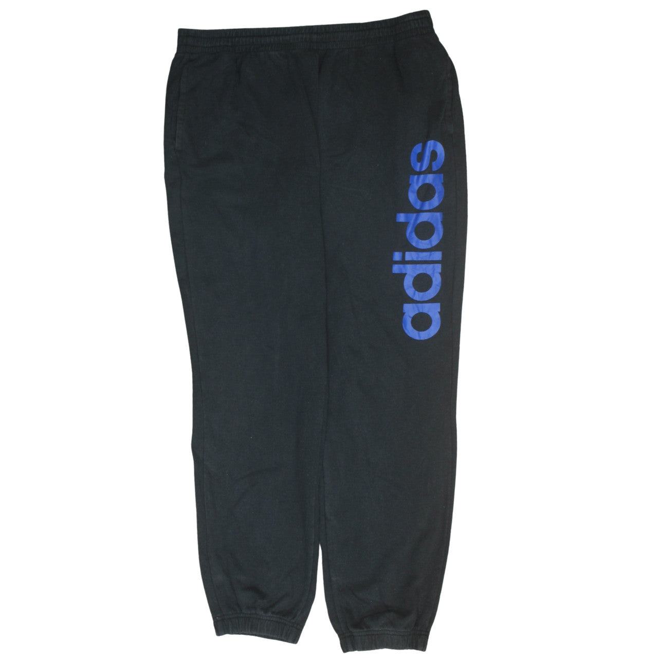 Adidas Men's Black Jogger Sweatpants L Regular Fit Activewear