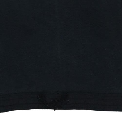Nike Women Black XL Pullover Sweatshirt Cotton Blend Crew Neck