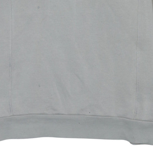 Adidas Womens Grey Crew Neck Pullover Sweatshirt Size 14
