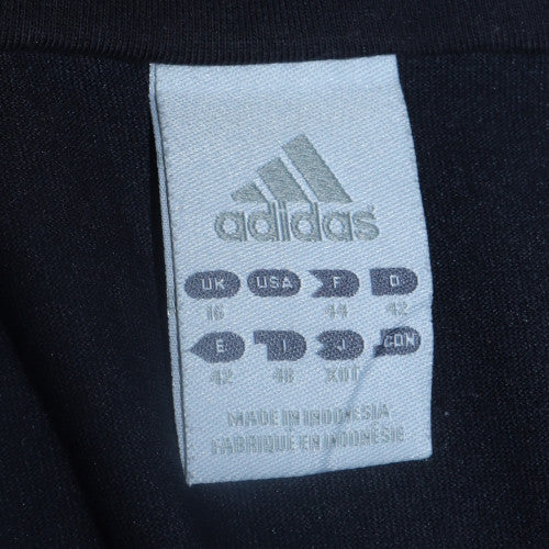 Adidas Womens Black Size 16 Hooded Full Zip Track Jacket