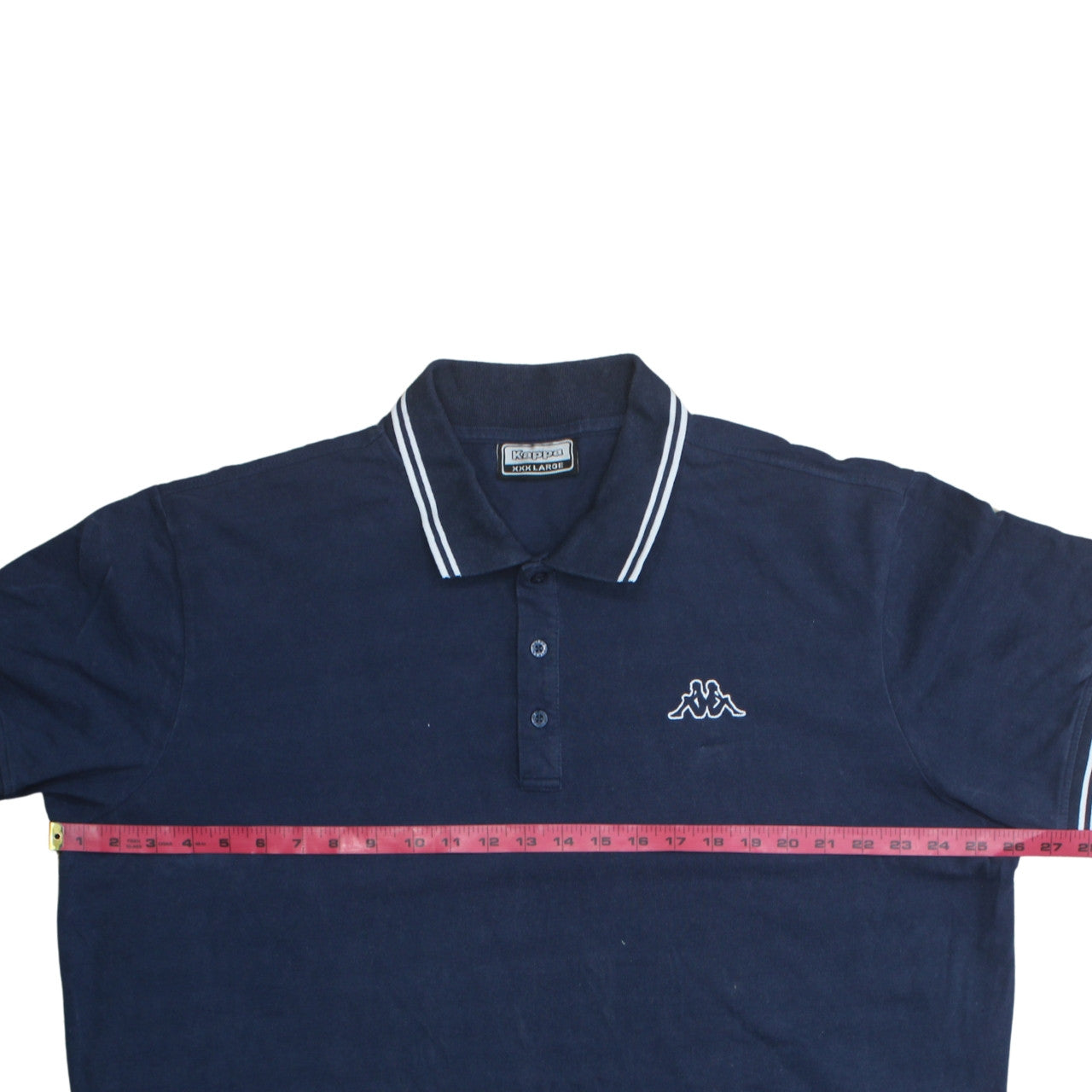 Kappa Men's Blue 3XL Cotton Polo Shirt Casual Sportswear