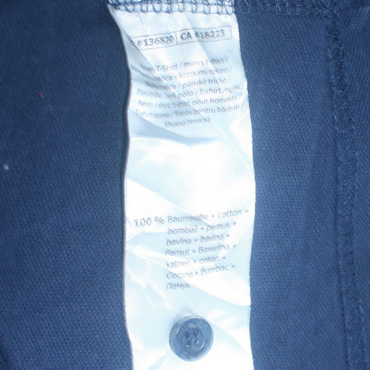 Kappa Men's Blue 3XL Cotton Polo Shirt Casual Sportswear