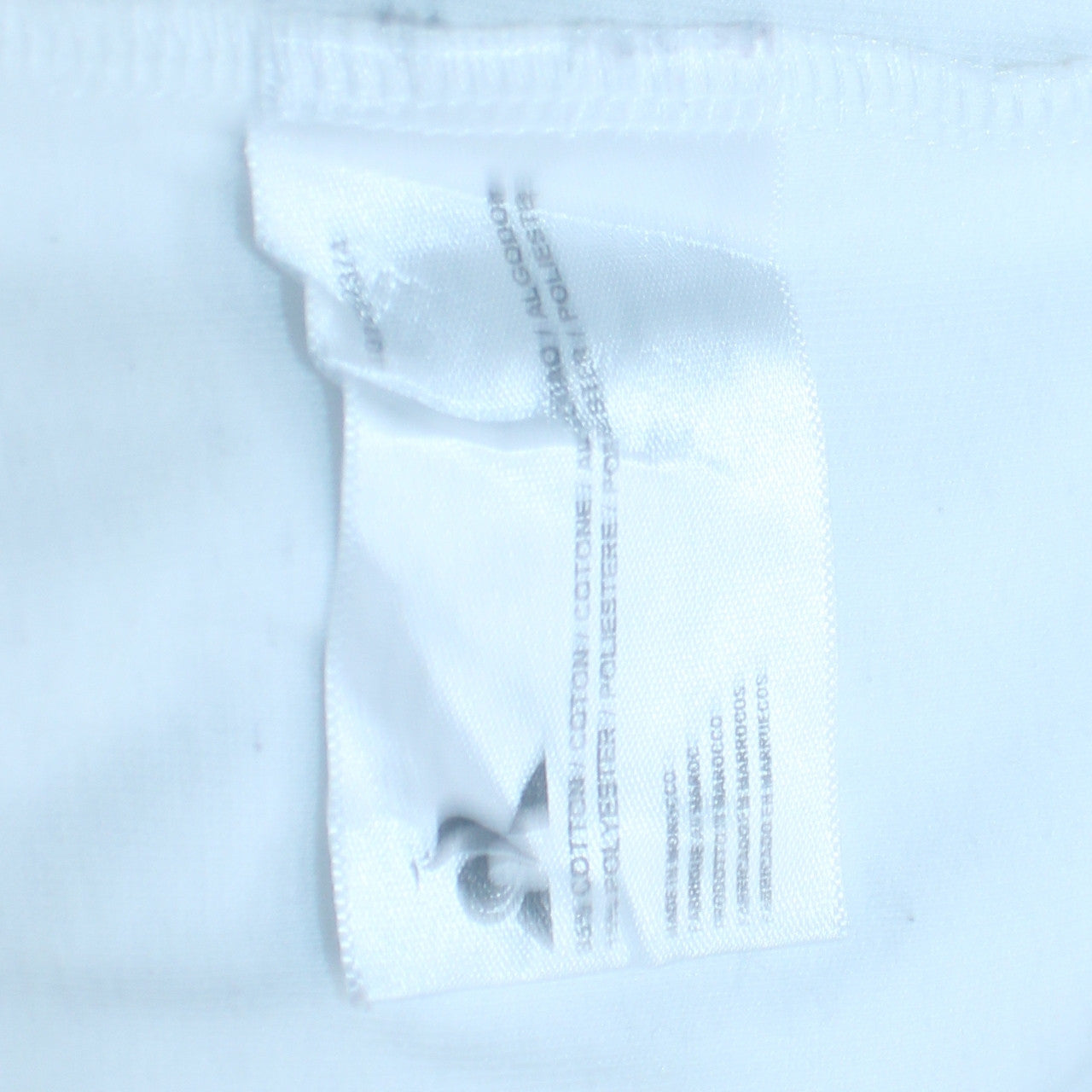 Le Coq Sportif Men's White Pullover Hoodie Small Graphic Print