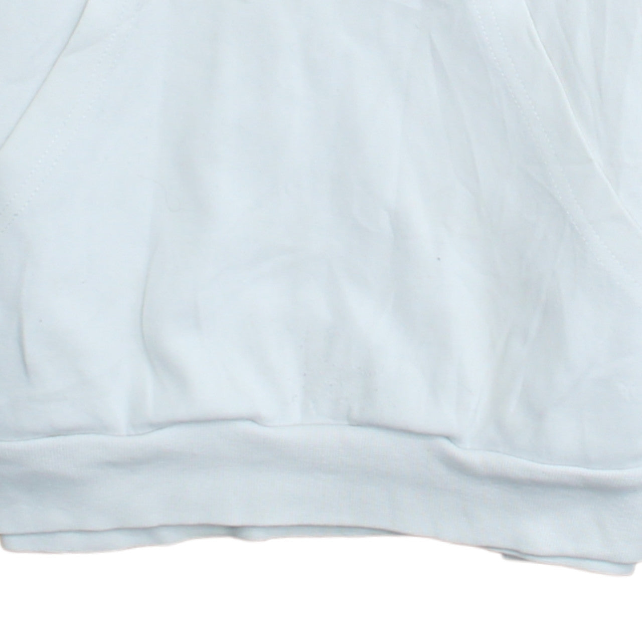Le Coq Sportif Men's White Pullover Hoodie Small Graphic Print