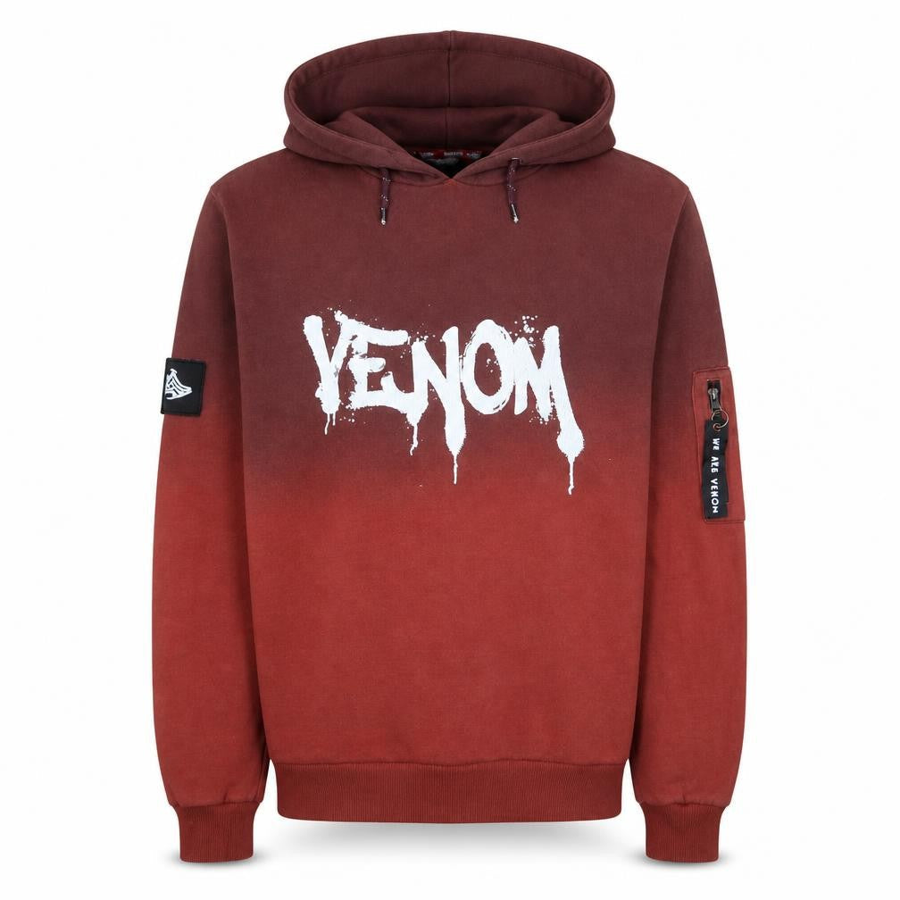 Disney Marvel Venom Brown Gradient Men's Hoodie Size M Pullover